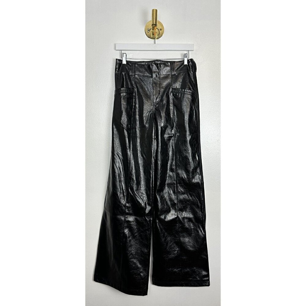 FREE PEOPLE Star Crossed Lovers Straight in Black Size US 0 - Picture 4 of 14